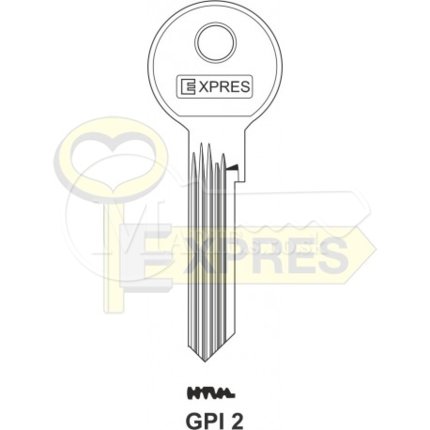 Kľúče Expres GPI2