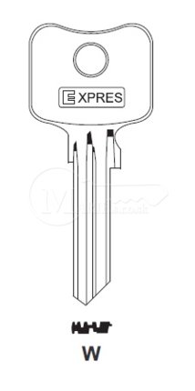 Kľúče Expres Wilka W101