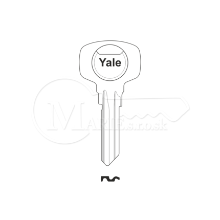 Kľúče YALE Boron 6
